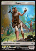 Hero Token (W 1/1) // Knight Token (W 2/2) (V.1) - Magic: The Gathering - FINAL FANTASY: Tokens (Token) [TFIN-T 2/10]