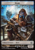 Hero Token (W 1/1) // Wizard Token (B 0/1) (V.7) - Magic: The Gathering - FINAL FANTASY: Tokens (Token) [TFIN-T 4/15]