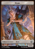 Hero Token (W 1/1) // Elemental Token (2/2 all colors) - Magic: The Gathering - FINAL FANTASY: Tokens (Token) [TFIN-T 9/21]