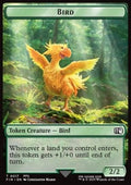 Bird Token (G 2/2) // Wizard Token (B 0/1) (V.5) - Magic: The Gathering - FINAL FANTASY: Tokens (Token) [TFIN-T 17/14]