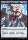Sephiroth, One-Winged Angel Emblem // Robot Warrior Token (UA 3/3) - Magic: The Gathering - FINAL FANTASY: Tokens (Token) [TFIN-T 24/12]