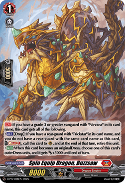 Spin Equip Dragon, Buzzsaw  (V.2 - Promo) - D-Promos (Promo) [D-PR-788]