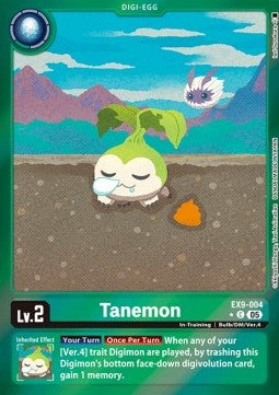 Tanemon (EX9-004) (V.2) - Versus Monsters (Alternative Art) [EX-09-004]