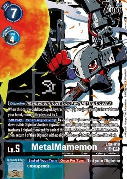 MetalMamemon (EX9-018) (V.2) - Versus Monsters (Alternative Art) [EX-09-018]