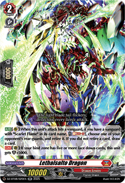 Lethalsalto Dragon  (V.1 - Double Rare) - Knights 0f Rebirth (Double Rare) [DZ-BT08-020]
