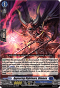 Appearing Nightmare, Dimmea  (V.1 - Double Rare) - Knights 0f Rebirth (Double Rare) [DZ-BT08-024]