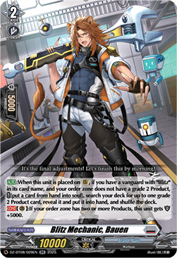 Blitz Mechanic, Bauen  (V.1 - Double Rare) - Knights 0f Rebirth (Double Rare) [DZ-BT08-029]