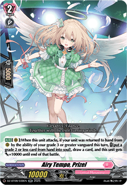 Airy Tempo, Prizel  (V.1 - Double Rare) - Knights 0f Rebirth (Double Rare) [DZ-BT08-039]