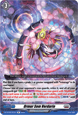 Ormur Sem Verdario  (V.1 - Rare) - Knights 0f Rebirth (Rare) [DZ-BT08-053]