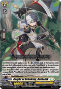 Knight of Rebuking, Duidelijk  (V.1 - Rare) - Knights 0f Rebirth (Rare) [DZ-BT08-055]