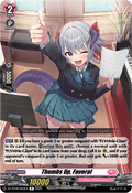 Thumbs Up, Favoral  (V.1 - Rare) - Knights 0f Rebirth (Rare) [DZ-BT08-063]