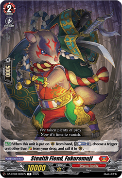 Stealth Fiend, Fukuromuji - Knights 0f Rebirth (Common) [DZ-BT08-069]