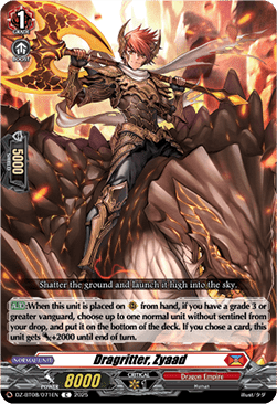 Dragritter, Zyaad - Knights 0f Rebirth (Common) [DZ-BT08-071]