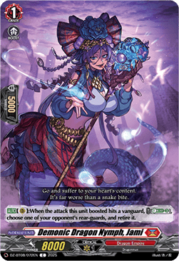 Demonic Dragon Nymph, Jami - Knights 0f Rebirth (Common) [DZ-BT08-072]