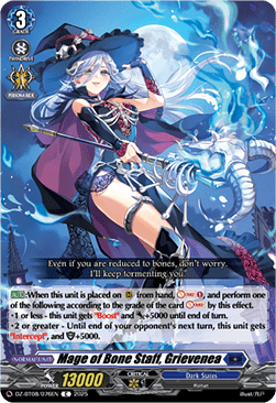Mage of Bone Staff, Grievenea - Knights 0f Rebirth (Common) [DZ-BT08-076]