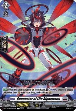 Connector of Life Signatures - Knights 0f Rebirth (Common) [DZ-BT08-085]