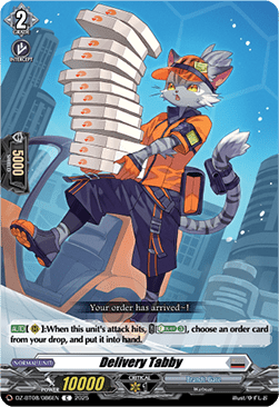 Delivery Tabby - Knights 0f Rebirth (Common) [DZ-BT08-086]