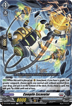 Compile Excavator - Knights 0f Rebirth (Common) [DZ-BT08-088]