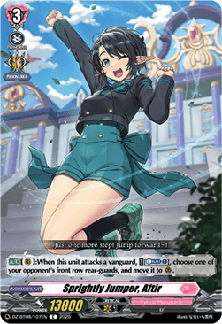 Sprightly Jumper, Aftir - Knights 0f Rebirth (Common) [DZ-BT08-107]