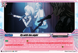 fly with the night - Knights 0f Rebirth (Special EX) [DZ-BT08-EX31]