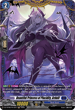 Beautiful Princess of Placidity, Ardalil  (V.2 - Frame Rare) - Knights 0f Rebirth (Frame Rare) [DZ-BT08-FR13]