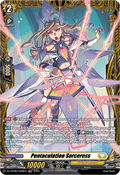 Pentaculation Sorceress  (V.2 - Frame Rare) - Knights 0f Rebirth (Frame Rare) [DZ-BT08-FR28]