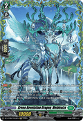 Green Revelation Dragon, Meldeaiza  (V.2 - Frame Rare) - Knights 0f Rebirth (Frame Rare) [DZ-BT08-FR33]