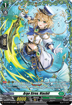 Argo Siren, Viashil  (V.2 - Frame Rare) - Knights 0f Rebirth (Frame Rare) [DZ-BT08-FR38]