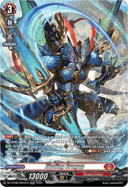 Eluding Dragon  (V.3 - Silver Rare) - Knights 0f Rebirth (Silver Rare) [DZ-BT08-SR04]