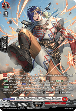 Mass Bullets of Dust Storm, Ivrines  (V.3 - Silver Rare) - Knights 0f Rebirth (Silver Rare) [DZ-BT08-SR06]