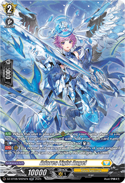 Adores Light Angel  (V.3 - Silver Rare) - Knights 0f Rebirth (Silver Rare) [DZ-BT08-SR25]