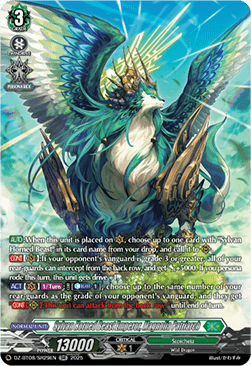 Sylvan Horned Beast Emperor, Magnolia Patriach  (V.4 - Silver Rare) - Knights 0f Rebirth (Silver Rare) [DZ-BT08-SR29]