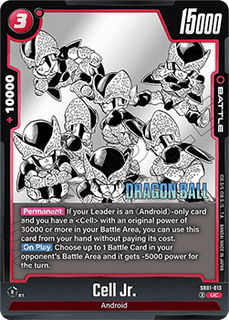 Cell Jr. (SB01-013) - Manga Booster 01 [Fusion World] (Uncommon) [SB01-013]