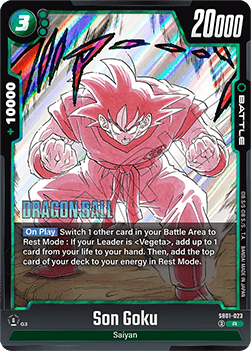 Son Goku (SB01-023)  (V.1 - Rare) - Manga Booster 01 [Fusion World] (Rare) [SB01-023]