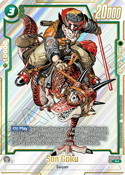 Son Goku (SB01-023)  (V.2 - Alternate Art) - Manga Booster 01 [Fusion World] (Alternate Art) [SB01-023]