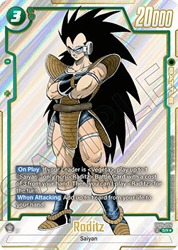Raditz (SB01-026)  (V.2 - Alternate Art) - Manga Booster 01 [Fusion World] (Alternate Art) [SB01-026]