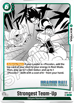 Strongest Team-Up (SB01-027) - Manga Booster 01 [Fusion World] (Common) [SB01-027]