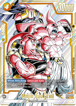 Majin Buu : Evil (SB01-036)  (V.2 - Alternate Art) - Manga Booster 01 [Fusion World] (Alternate Art) [SB01-036]
