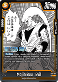 Majin Buu : Evil (SB01-037) - Manga Booster 01 [Fusion World] (Common) [SB01-037]