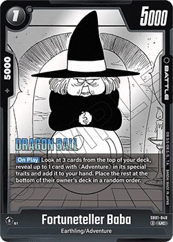 Fortuneteller Baba (SB01-049)  (V.1 - Uncommon) - Manga Booster 01 [Fusion World] (Uncommon) [SB01-049]