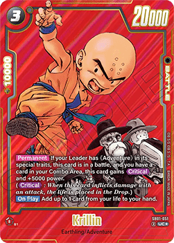 Krillin (SB01-051)  (V.2 - Alternate Art) - Manga Booster 01 [Fusion World] (Alternate Art) [SB01-051]