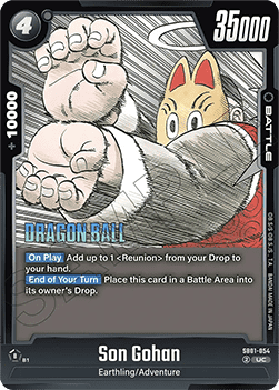 Son Gohan (SB01-054) - Manga Booster 01 [Fusion World] (Uncommon) [SB01-054]