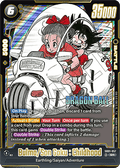 Bulma/Son Goku : Childhood (SB01-057)  (V.1 - Super Rare) - Manga Booster 01 [Fusion World] (Super Rare) [SB01-057]