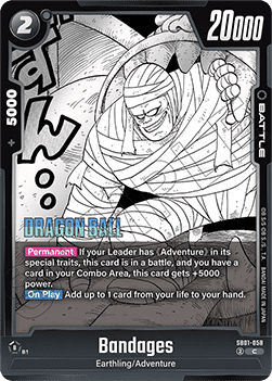 Bandages (SB01-058) - Manga Booster 01 [Fusion World] (Common) [SB01-058]