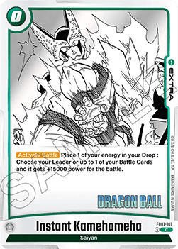 Instant Kamehameha (FB01-101) - Manga Booster 01 [Fusion World] (Common) [SB01-FB01-101]
