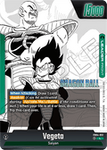 Vegeta // Vegeta (FB04-051)  (V.1 - Leader) - Manga Booster 01 [Fusion World] (Leader) [SB01-FB04-051]