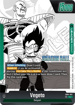 Vegeta // Vegeta (FB04-051)  (V.1 - Leader) - Manga Booster 01 [Fusion World] (Leader) [SB01-FB04-051]
