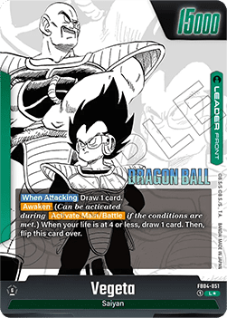 Vegeta // Vegeta (FB04-051)  (V.2 - Alternate Art) - Manga Booster 01 [Fusion World] (Alternate Art) [SB01-FB04-051]