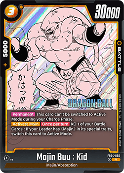 Majin Buu : Kid (FB04-095) - Manga Booster 01 [Fusion World] (Rare) [SB01-FB04-095]