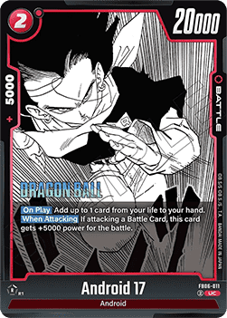 Android 17 (FB06-011) - Manga Booster 01 [Fusion World] (Uncommon) [SB01-FB06-011]